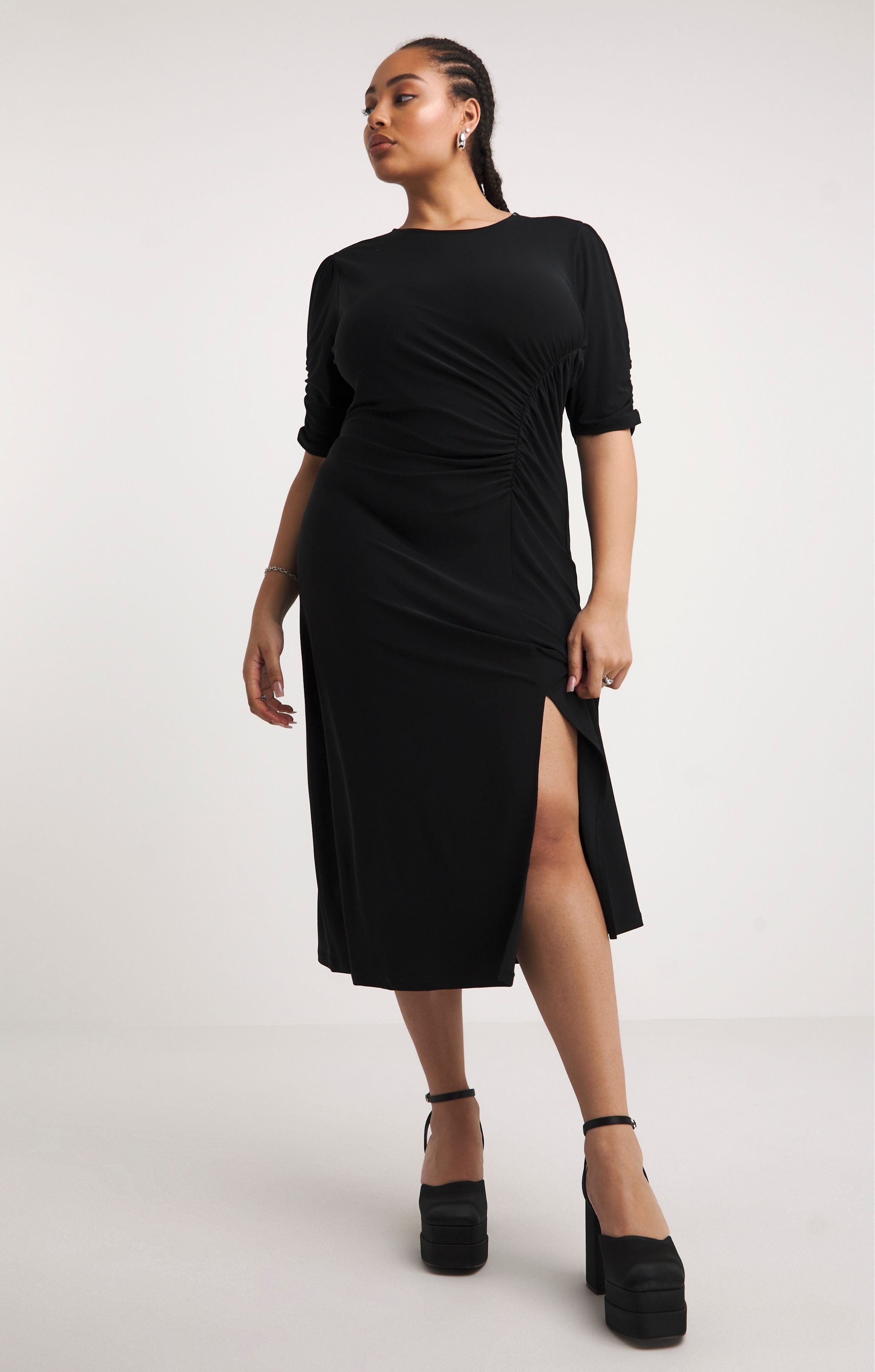 Simply be black dress sale