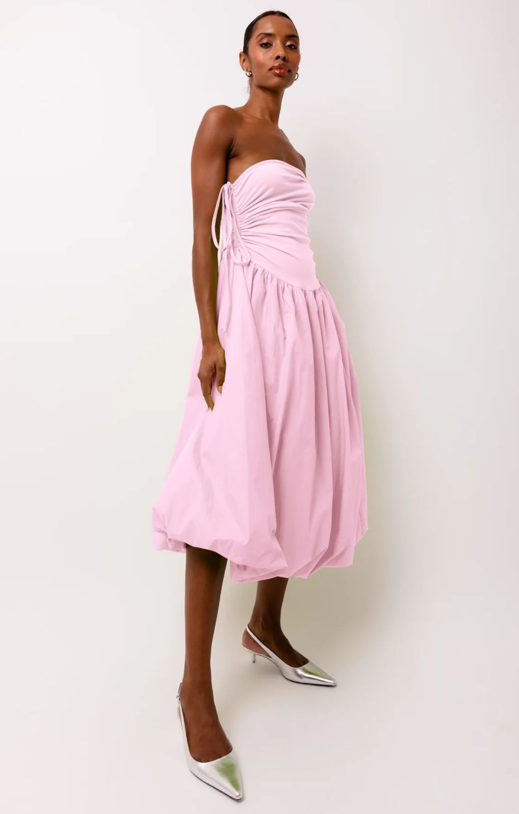 Rent Amy Lynn Alexa Baby Pink Puffball Dress Hirestreet