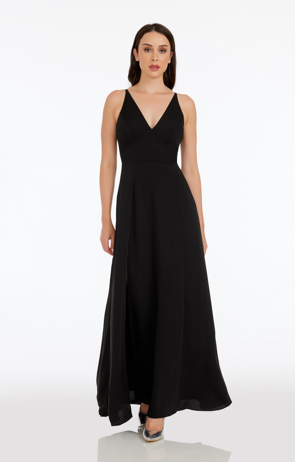 Dress the population sales black gown