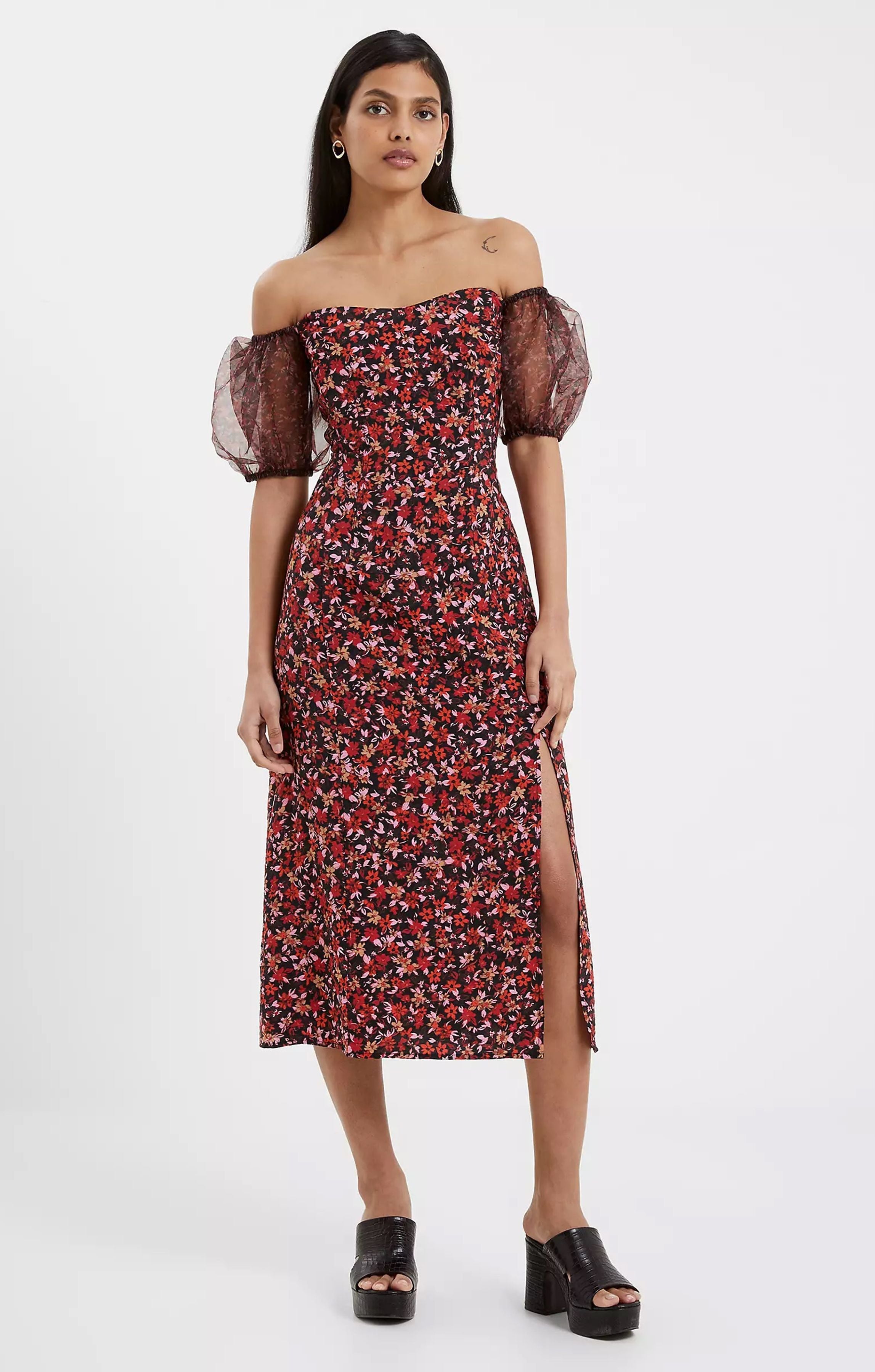 French Connection Clara Flavia Textured Dress