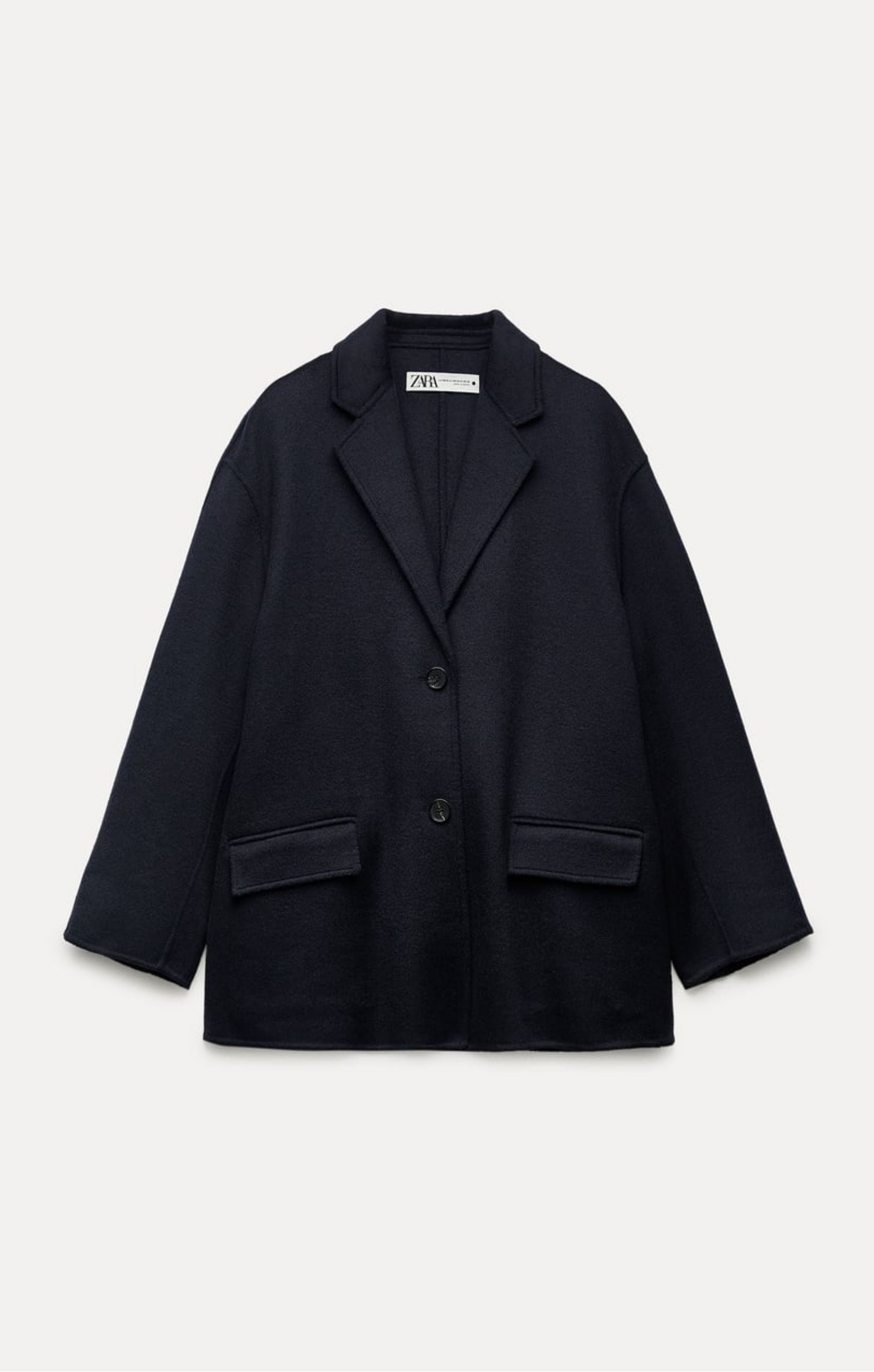 Zara wool blazer top