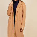 Little Mistress Camel Oversized Coat