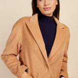 Little Mistress Camel Oversized Coat