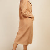 Little Mistress Camel Oversized Coat