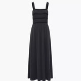 French Connection Rinia Modal Jersey Maxi Dress Washed Black