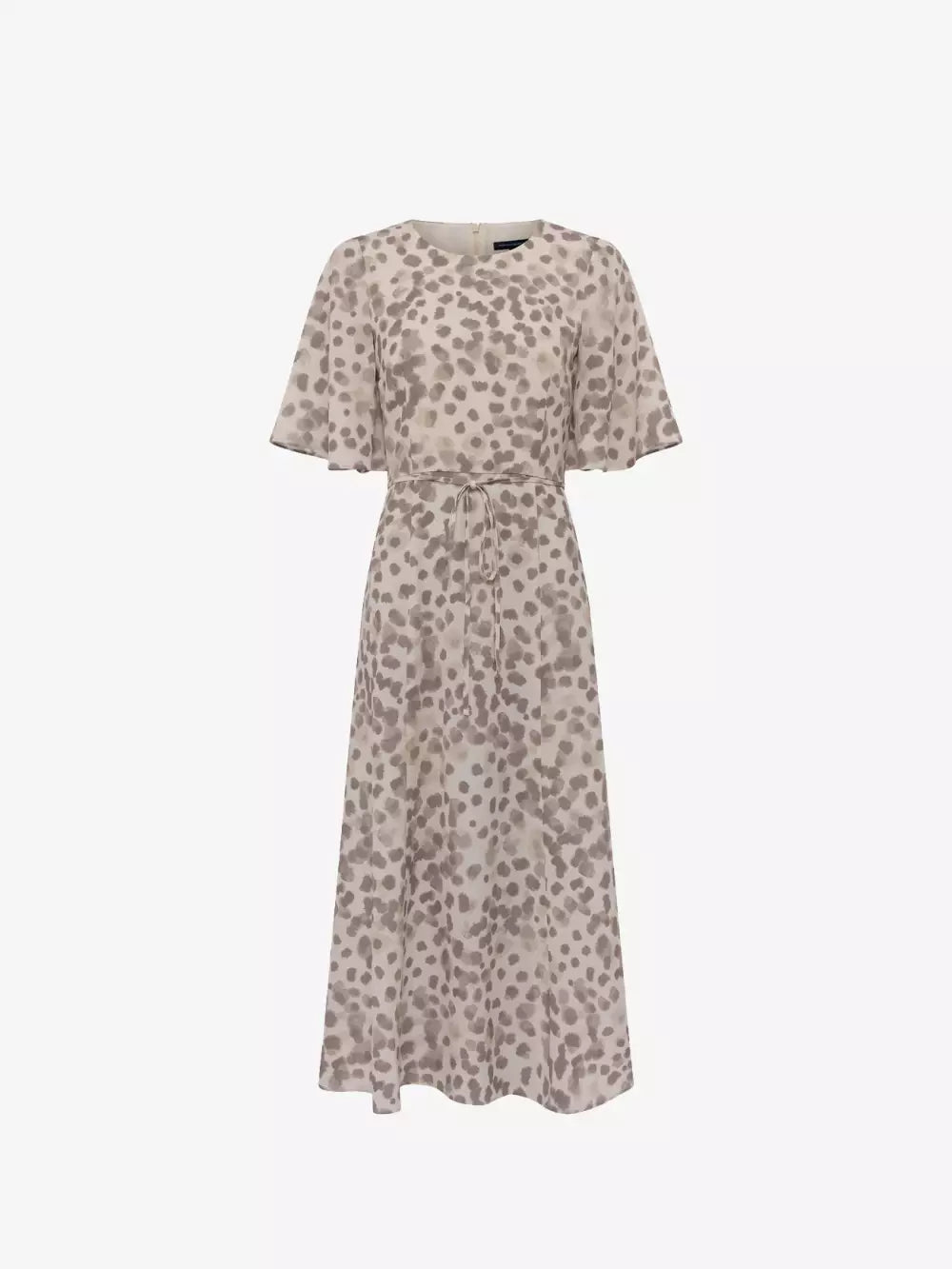 French Connection Eva Verona Crepe Midi Dress