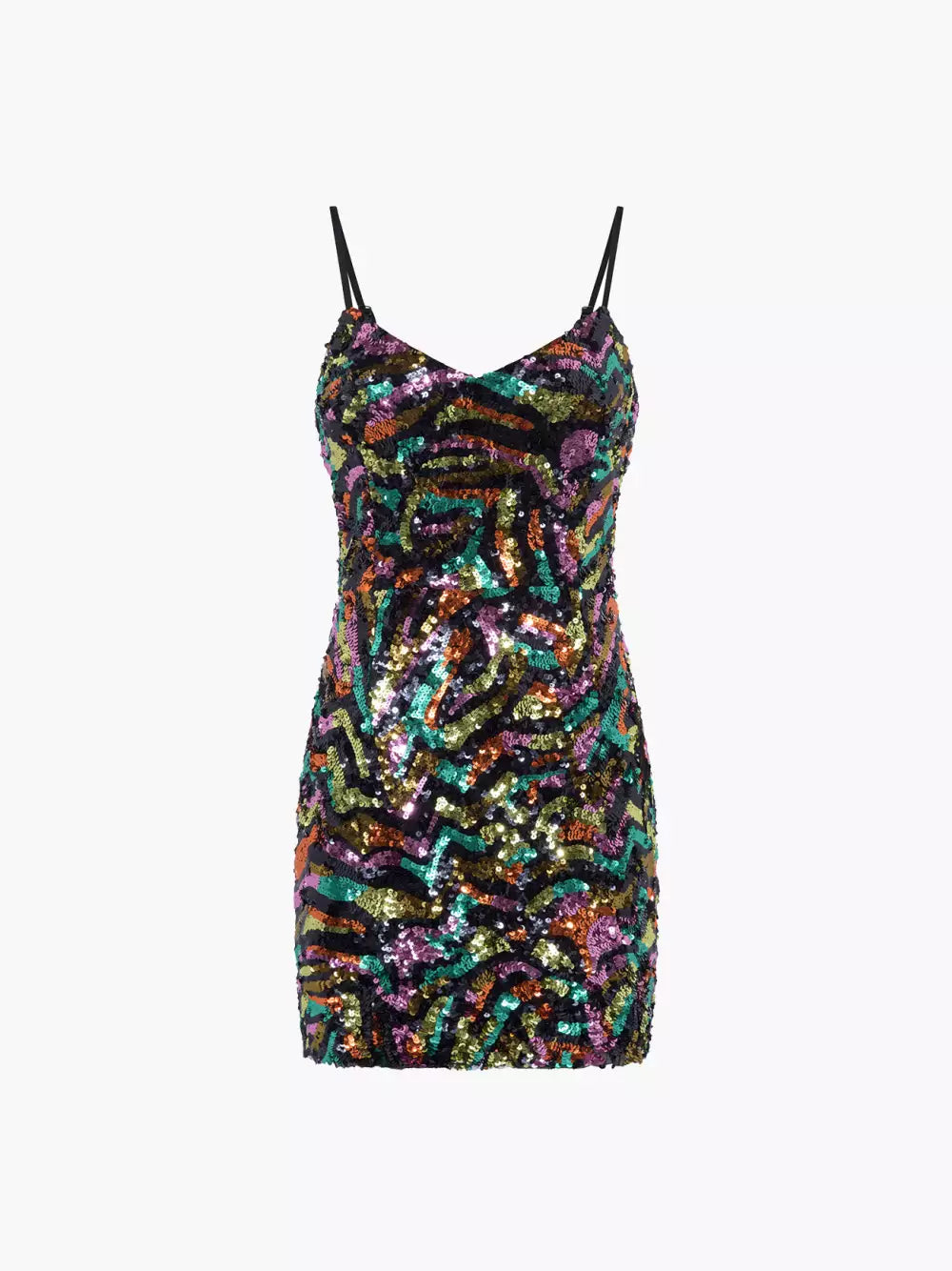 French Connection Evia Sequin Bodycon Dress