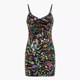 French Connection Evia Sequin Bodycon Dress