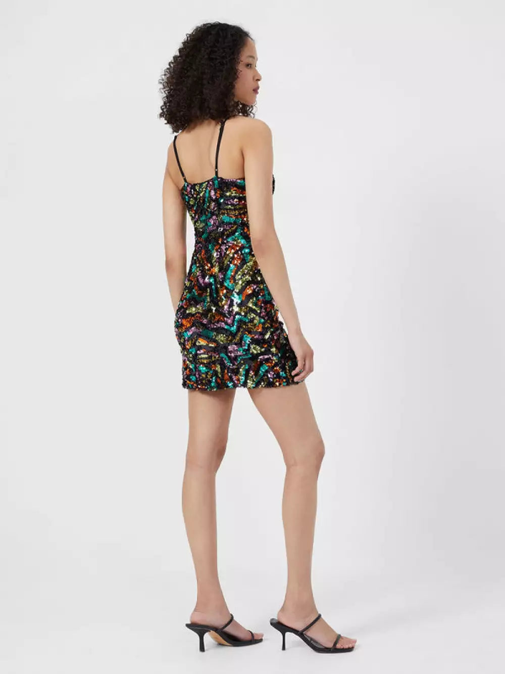 French Connection Evia Sequin Bodycon Dress