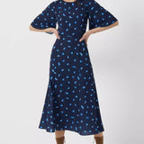 French Connection Belle Verona Crepe Midi Dress