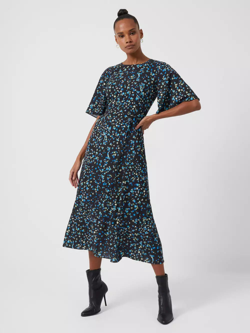 French Connection Shea Ferna Verona Crepe Dress