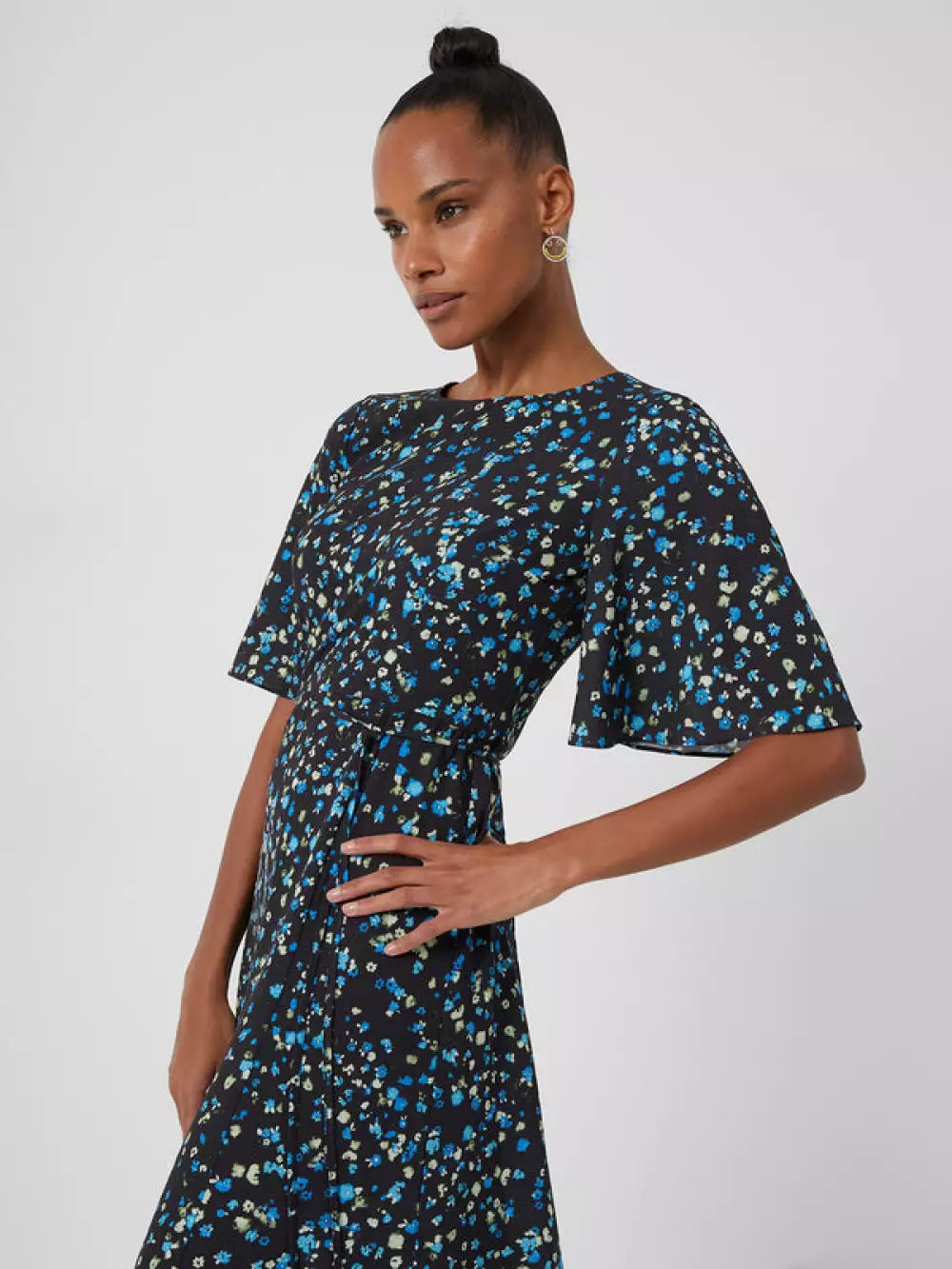 French Connection Shea Ferna Verona Crepe Dress