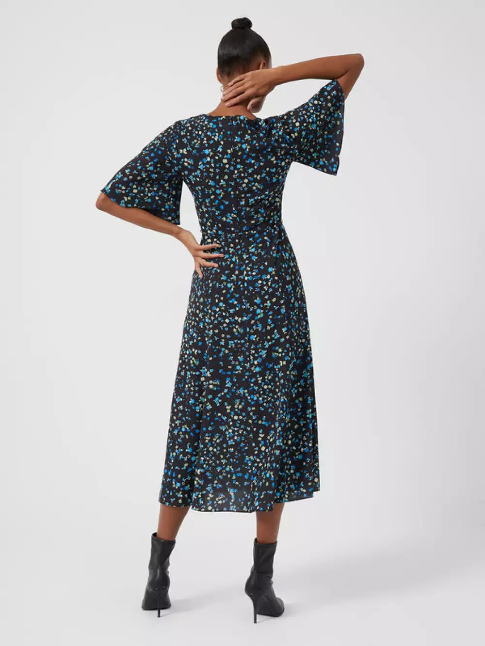 French Connection Shea Ferna Verona Crepe Dress