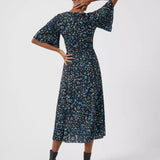 French Connection Shea Ferna Verona Crepe Dress