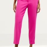 French Connection Whisper Tapered Trousers in Wild Rosa