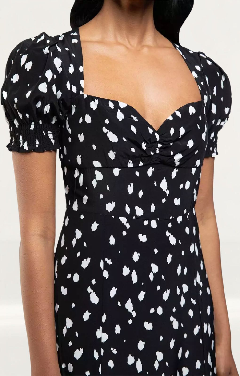 Bardot Millie Spot Midi Dress