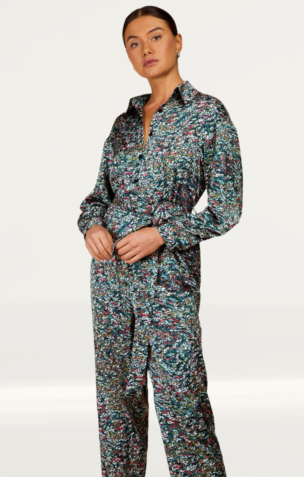 Little mistress floral jumpsuit on sale