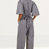 Little Mistress Gingham Jumpsuit