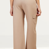 Little Mistress Mink Cargo Trousers by Vogue Williams