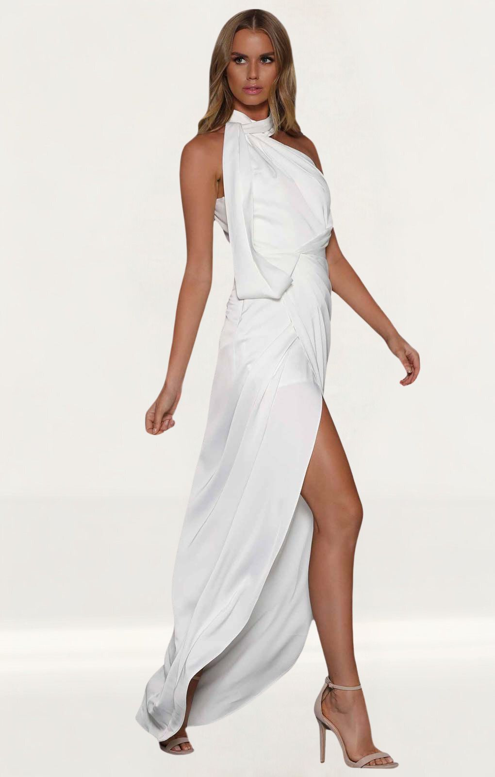 Elle Zeitoune White William Maxi Dress