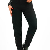 Topshop Original High Rise Mom Jeans In Black