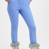 Topshop Sno Slim Leg Ski Trouser With Stirrups In Blue