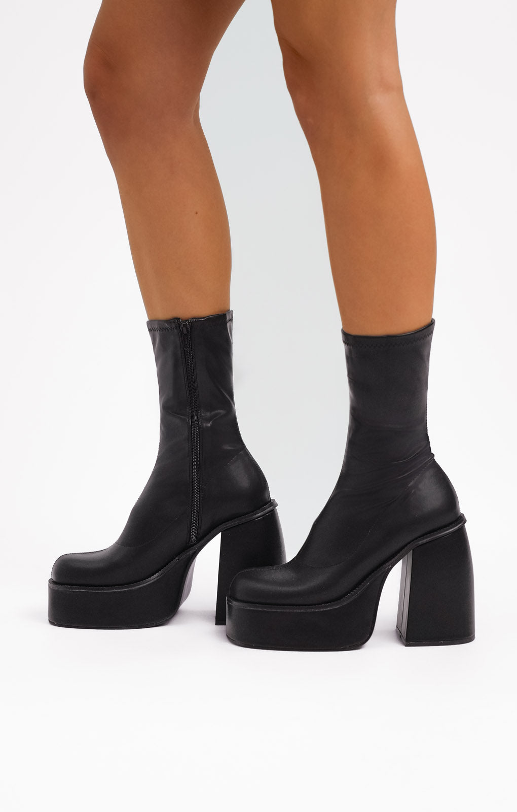 Black chunky boots asos best sale