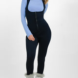 ASOS 4505 Ski Scoop Front All In One With Zip Detail In Navy