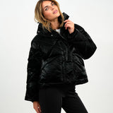 ASOS 4505 Ski Puffer In Rip Stop Sheen