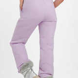 ASOS 4505 Ski Quilted Jogger Sallopette In Pink