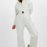 ASOS 4505 Ski Suit In Iridescent Shine With Detachable Sleeves