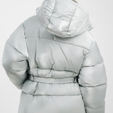 ASOS 4505 Ski Jacket In Silver With Bum Bag