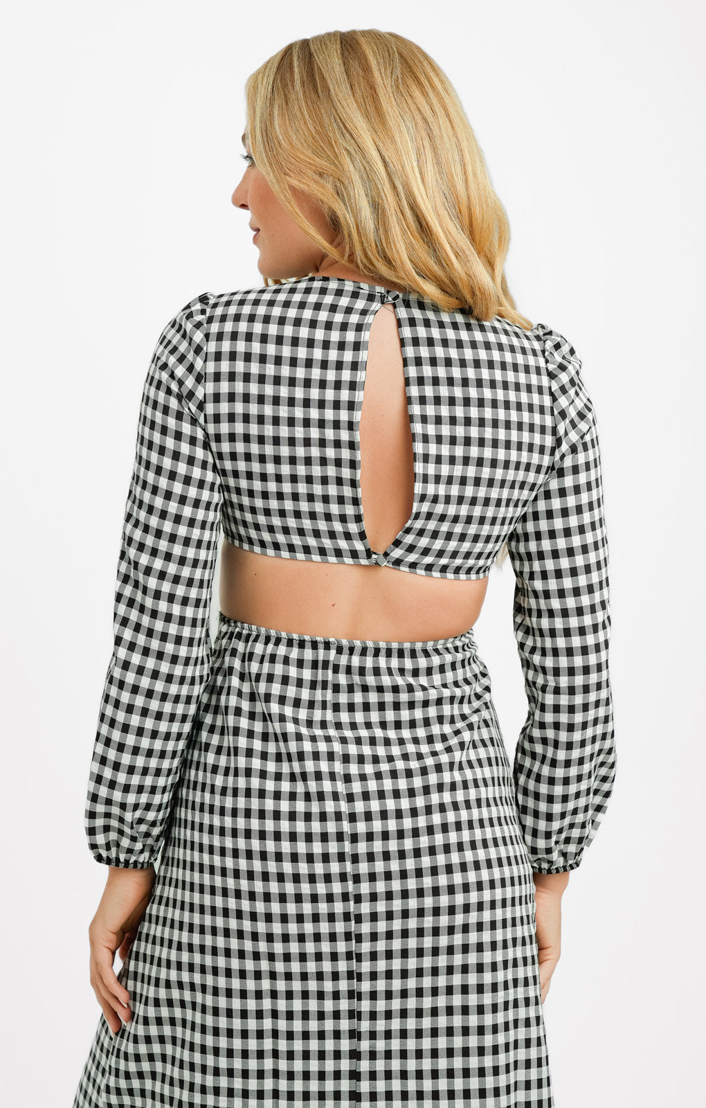 Miss selfridge gingham dress hotsell