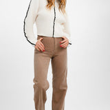 Dr Denim Echo Worker Trousers In Beige