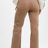 Dr Denim Echo Worker Trousers In Beige