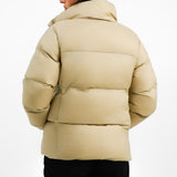 Columbia Puffect Zip Through Coat In Beige