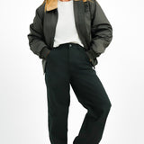 Dr Denim Donna Trousers In Black