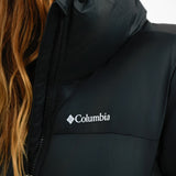 Columbia Puffect Cropped Coat In Black