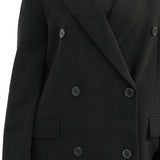 ASOS DESIGN Mid Length Dad Coat In Black