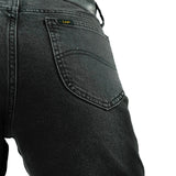 Lee Rider Classic Straight Fit Jean In Washed Black