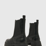 Schuh Amsterdam Chunky Chelsea Black Boots