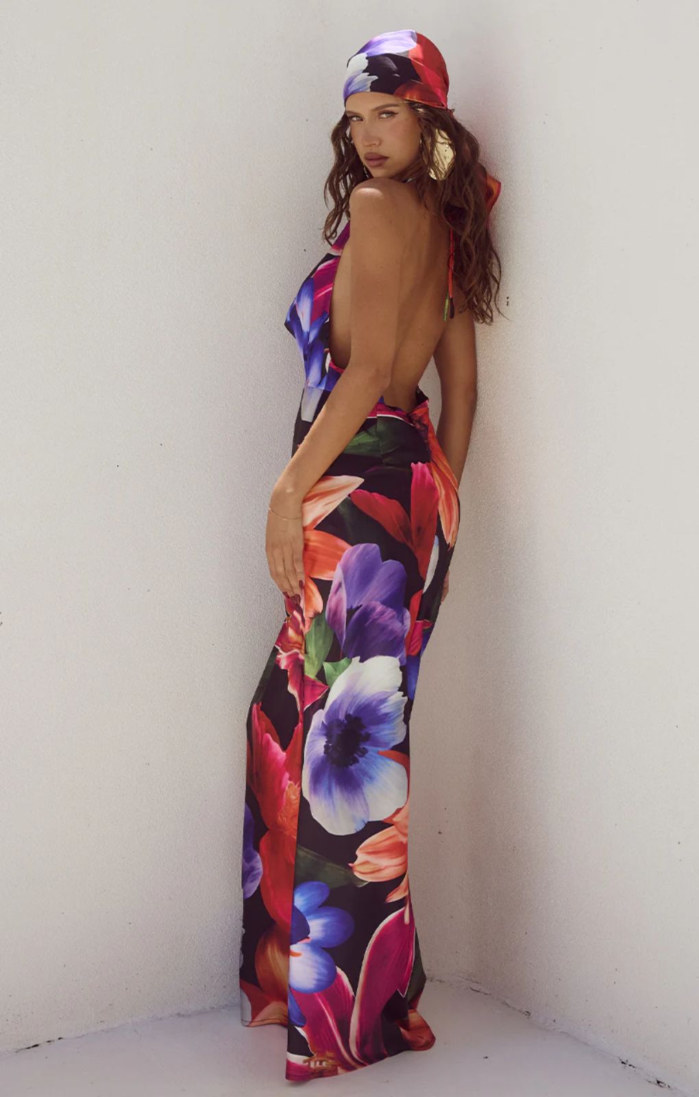 Runaway The Label Posey Floral Maxi Dress