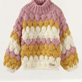 Kiwi & Co Honeybee Sweetheart Chunky Knit Jumper