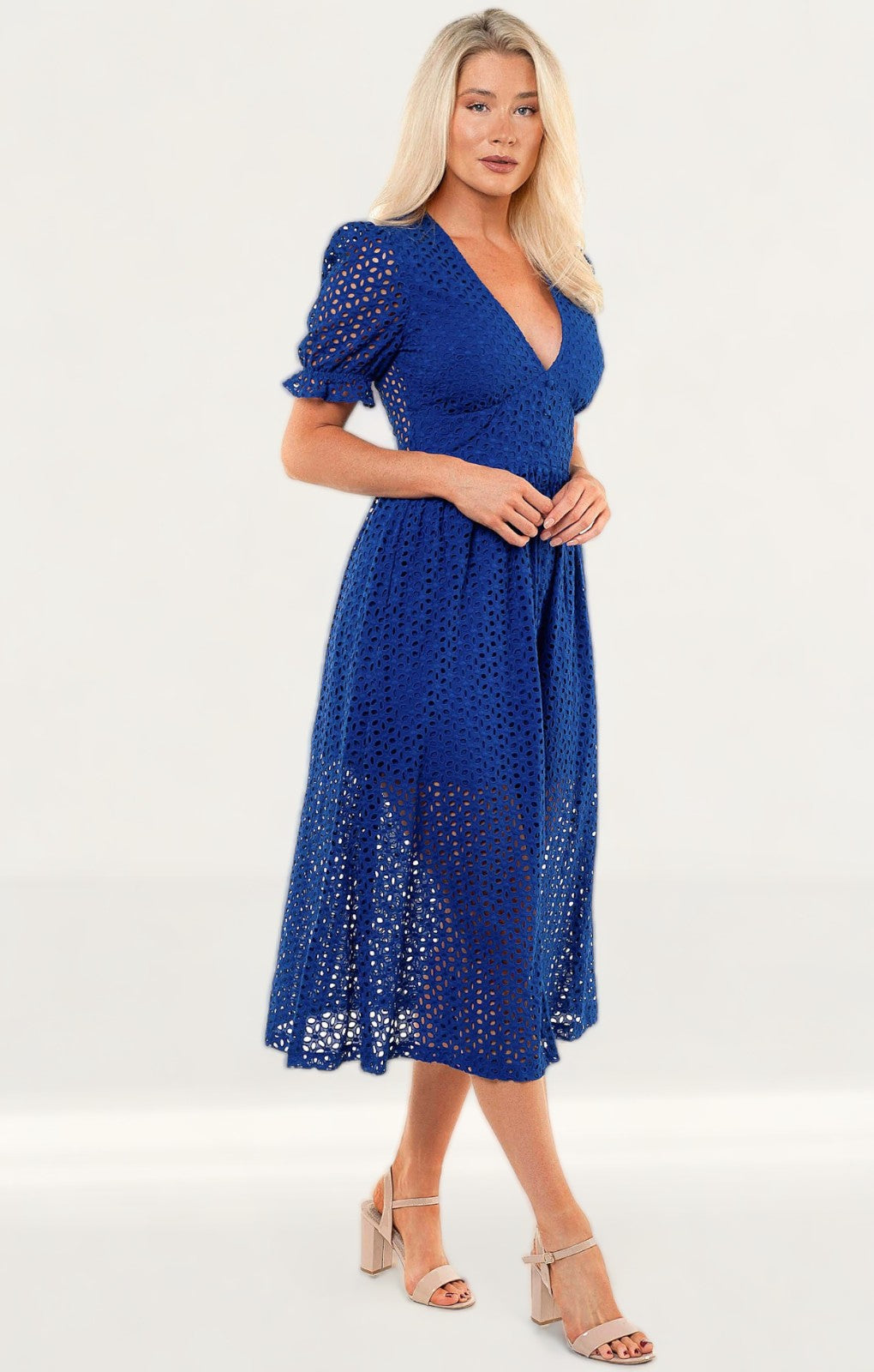 Bardot Petite Cobalt Jordan Lace Dress