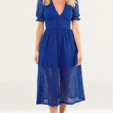 Bardot Petite Cobalt Jordan Lace Dress