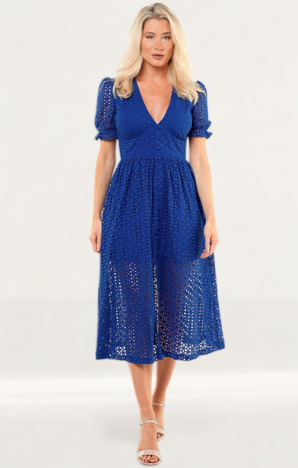 Bardot Petite Cobalt Jordan Lace Dress