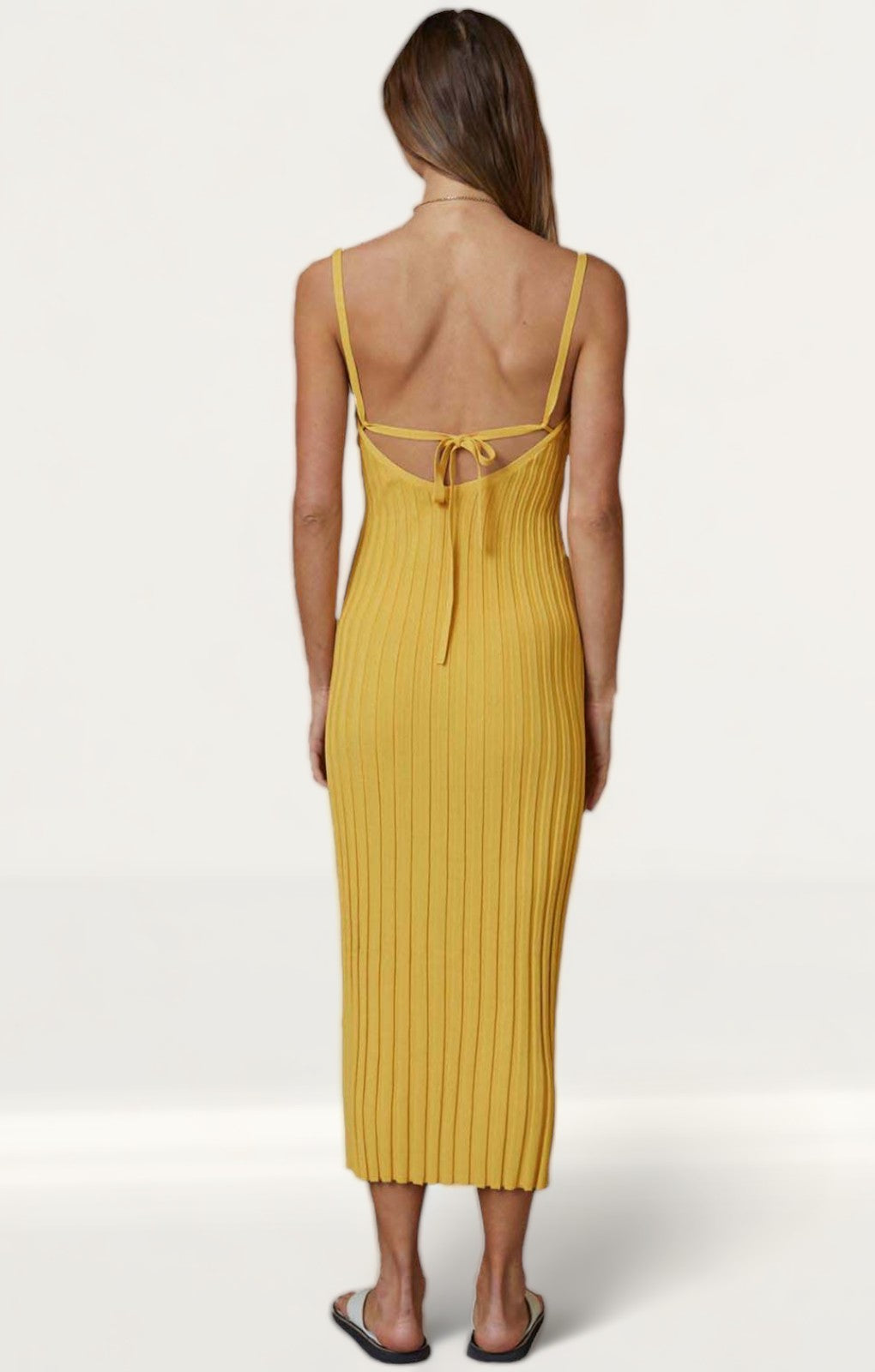 Bec and shop bridge mustard dress