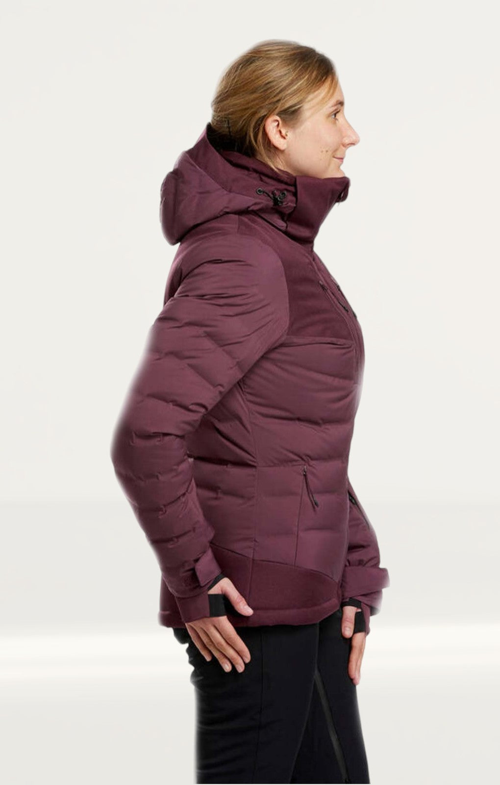 Maroon 2025 ski jacket