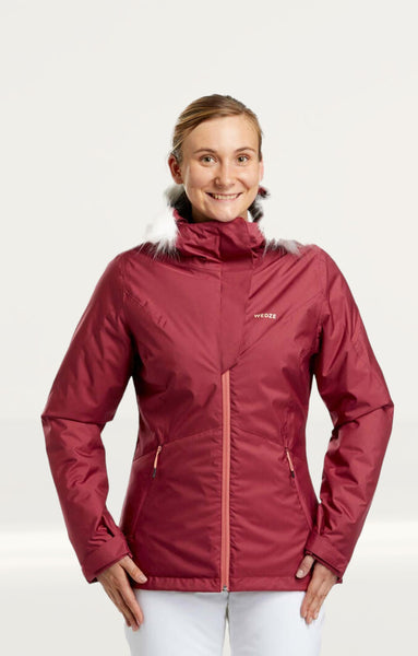 Rent Decathlon Red Women's Ski Jacket