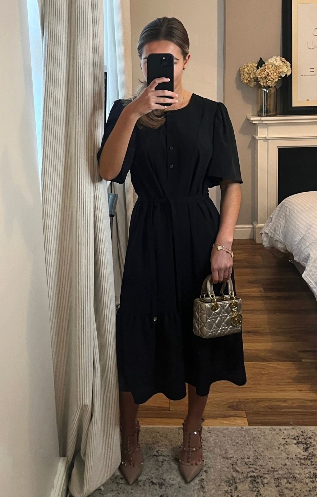 French connection black dress best sale